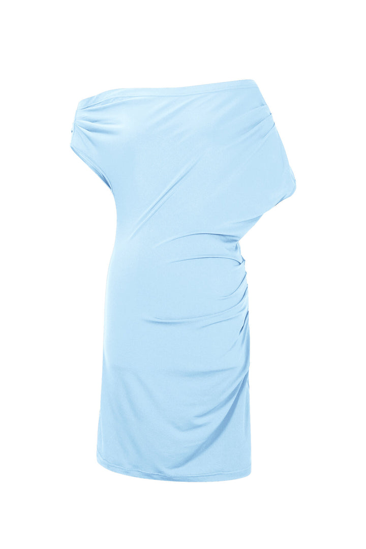 Elegant Knitted Mini Dress for Spring/Summer